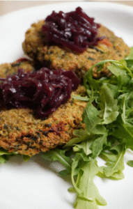 *Burger di avena e spinaci